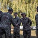 Sergeant Major of the Army visits the forward operating site in Poland