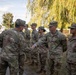 Sergeant Major of the Army visits the forward operating site in Poland