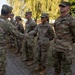 Sergeant Major of the Army visits the forward operating site in Poland