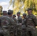 Sergeant Major of the Army visits the forward operating site in Poland