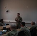 Sergeant Major of the Army visits the forward operating site in Poland