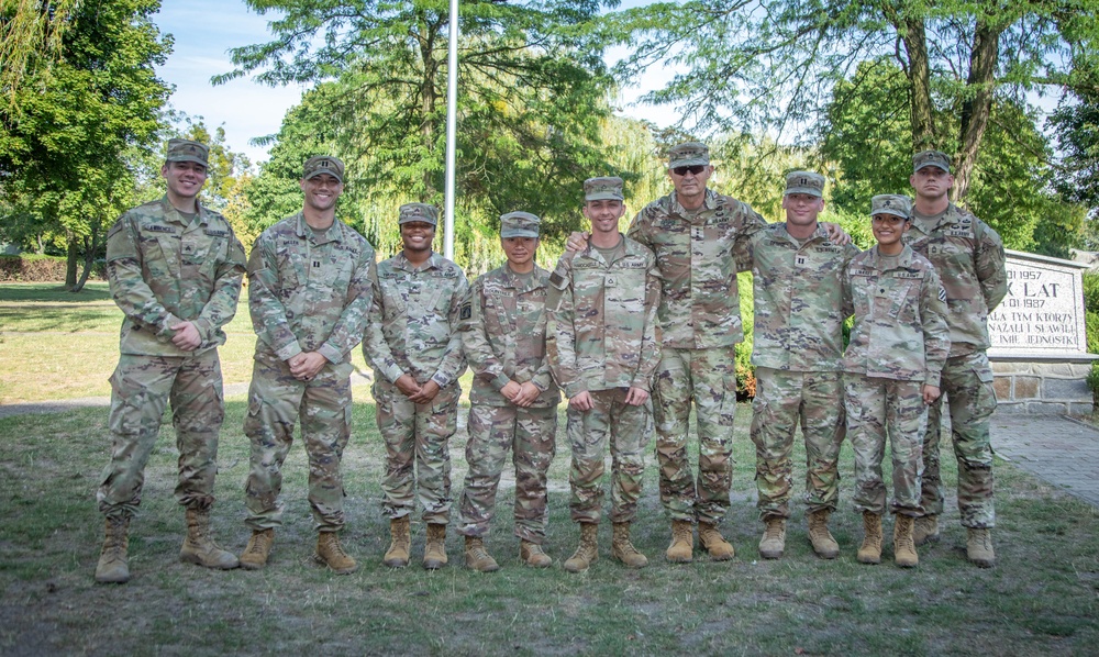 Vice Chief of Staff and Sgt. Major of the Army visit Powidz