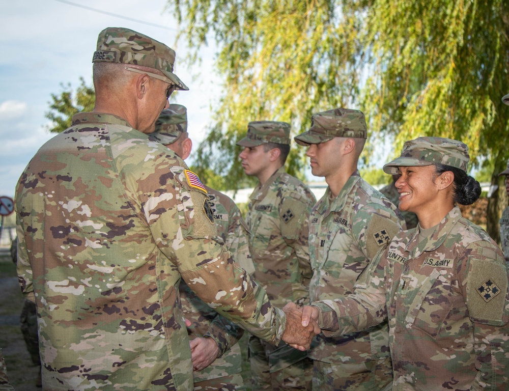 Vice Chief of Staff and Sgt. Major of the Army visit Powidz