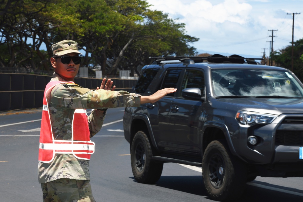 Hawaii Army National Guard supports Maui wildfire response