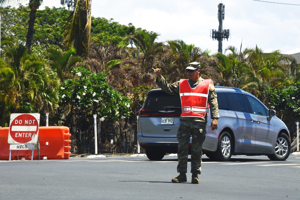 Hawaii Army National Guard supports Maui wildfire response