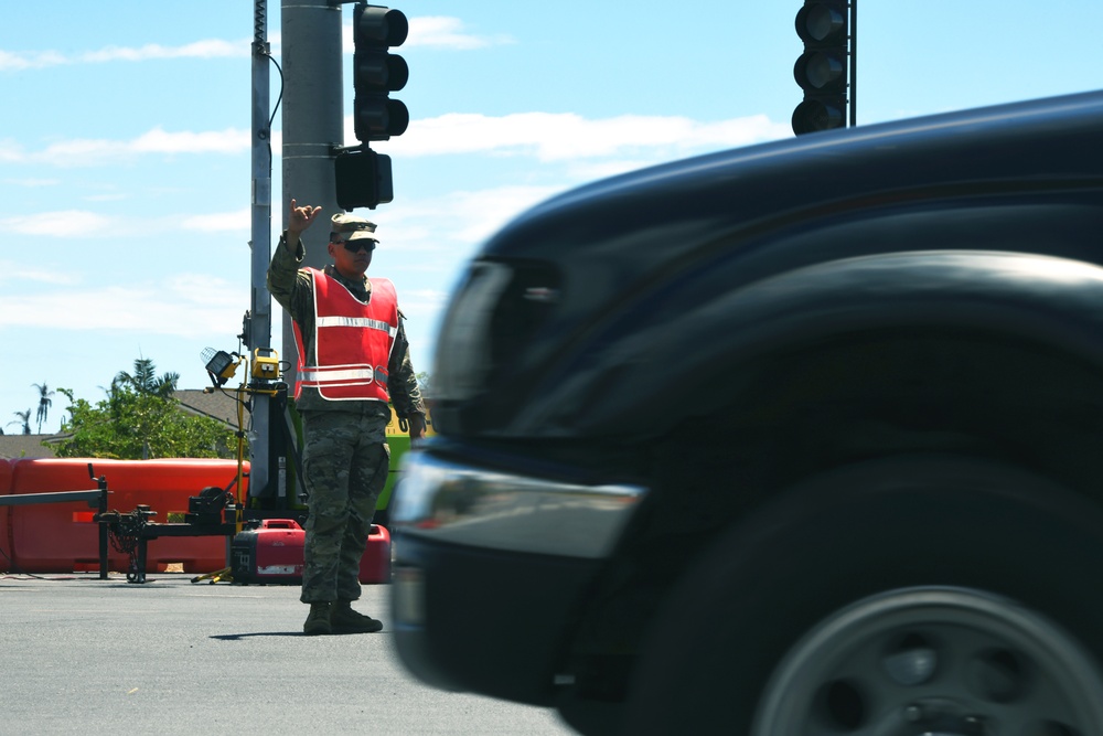 Hawaii Army National Guard supports Maui wildfire response