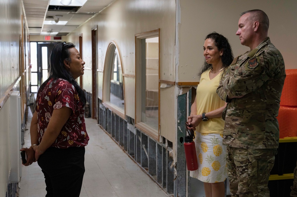 PACAF command chief visits Andersen AFB