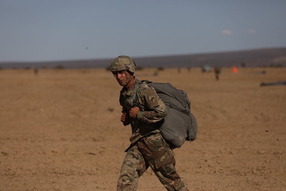 426th Civil Affairs Airborne Jump Edwards Airforce Base