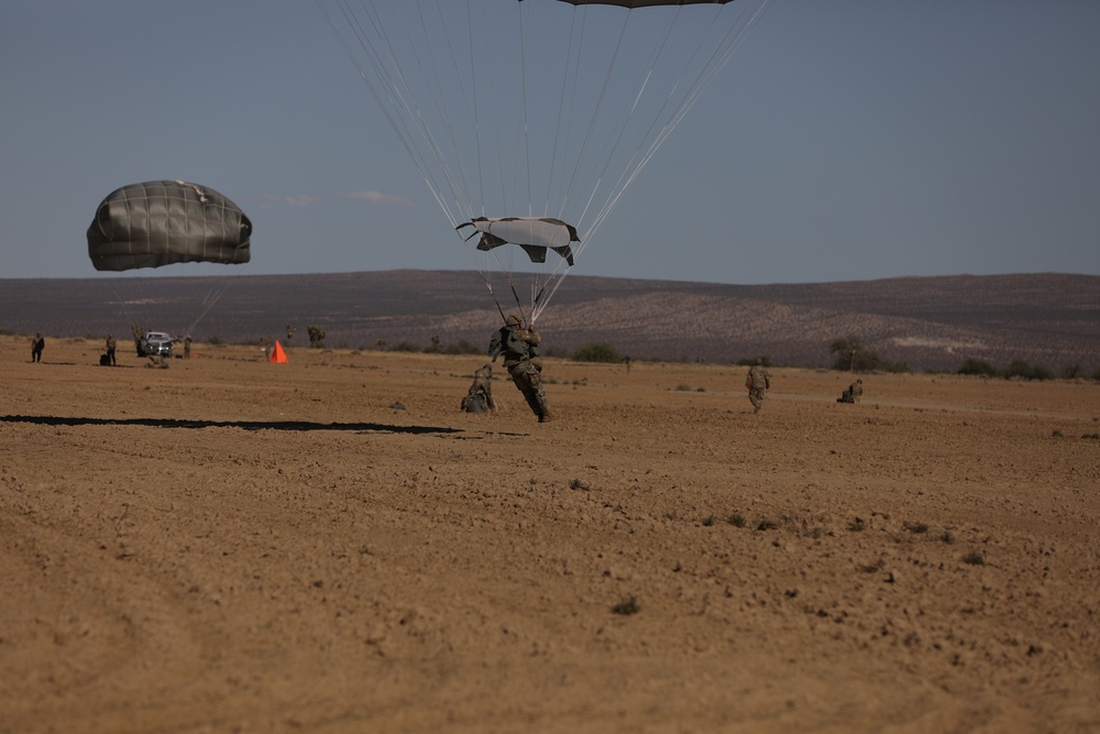 426th Civil Affairs Airborne Jump Edwards Airforce Base