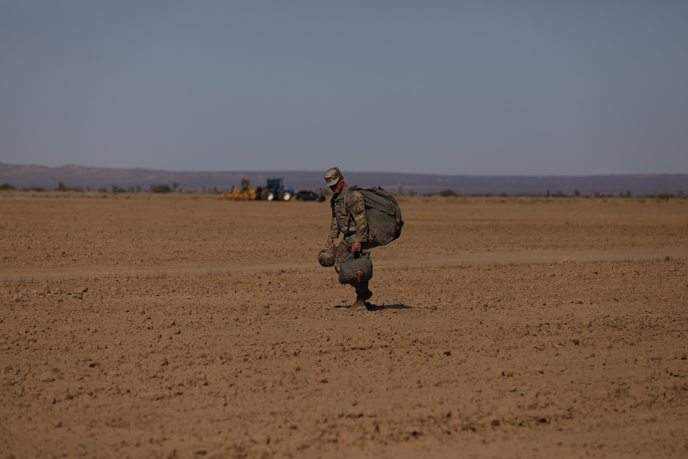 426th Civil Affairs Airborne Jump Edwards Airforce Base