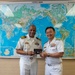 CFAS CO Farewell Visit with VADM Nishi
