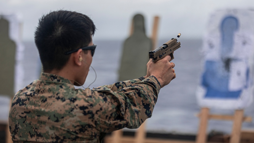 Live-Fire exercise aboard the USS New Orleans