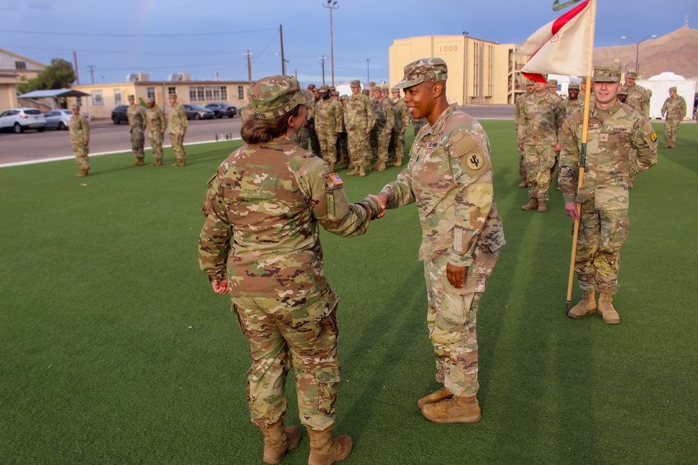 Captain Michel Curtis Promoted to Major