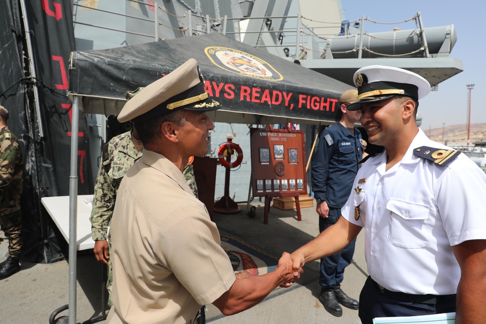 USS Paul Ignatius Welcomes Moroccan Allies