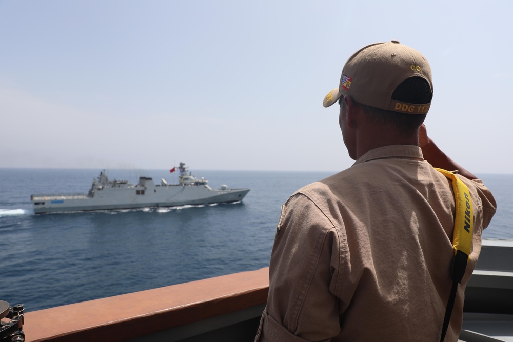 USS Paul Ignatius Atlas Handshake