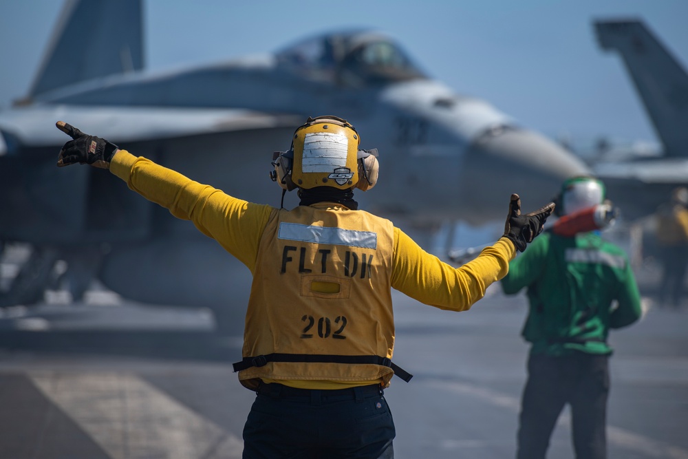 Nimitz Conducts Flight Operations