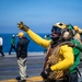 Nimitz Conducts Flight Deck Drills