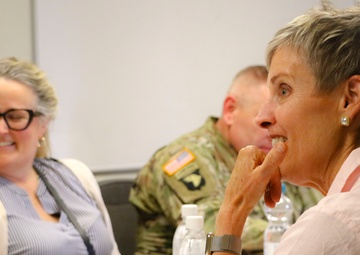 Spouse of Army Vice Chief of Staff assesses medical capacity at Wiesbaden
