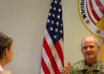 Spouse of Army Vice Chief of Staff assesses medical capacity at Wiesbaden