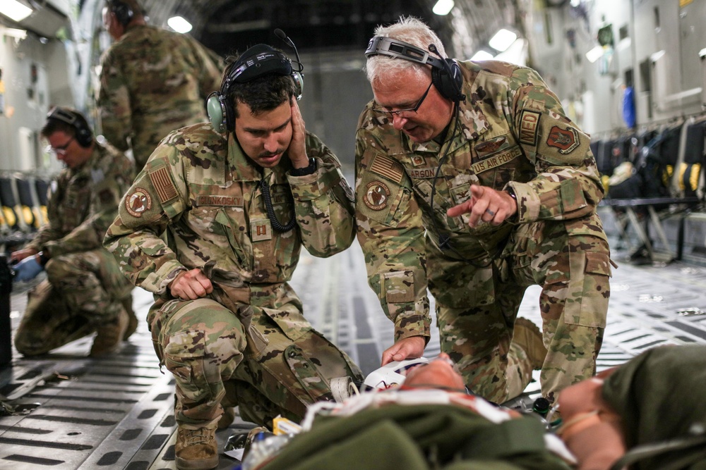 445th AW, 911th AW medical teams participate in Steel Buckeye