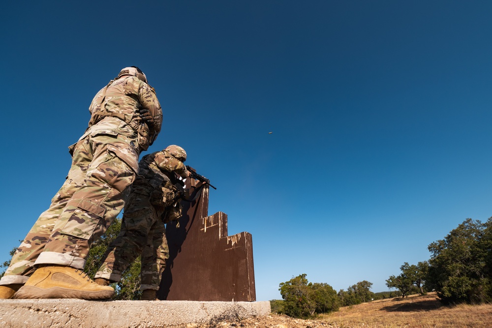 Basic Officer Leadership Course Soldiers fire at the range part 2