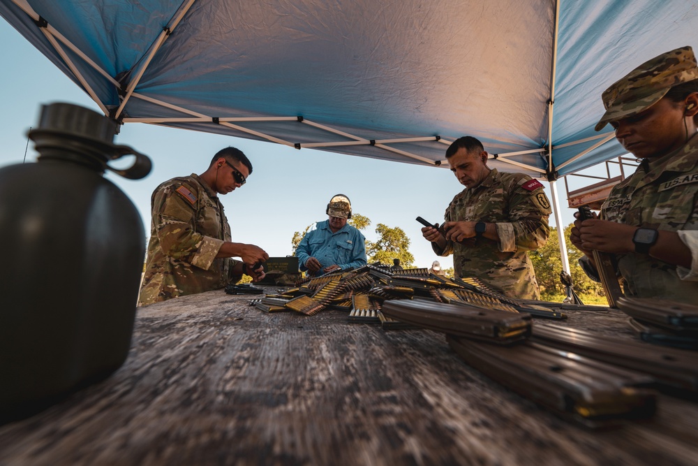 Basic Officer Leadership Course Soldiers fire at the range part 2