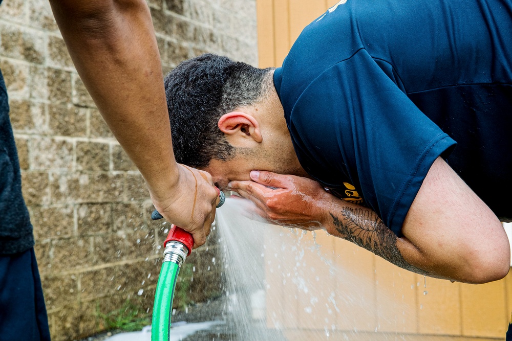 Sailors Complete OC Spray Course