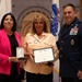 Massachusetts Families of fallen service members receive medals of Liberty and Fidelity.