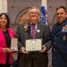 Massachusetts Families of fallen service members receive medals of Liberty and Fidelity.