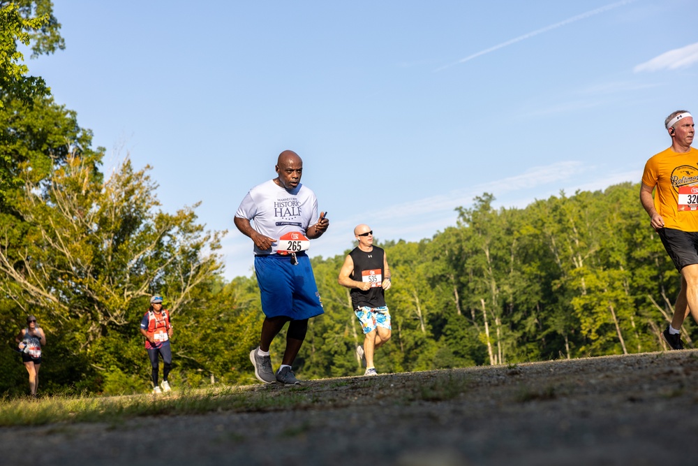 Marine Corps Base Quantico hosts the Quantico 12K Race