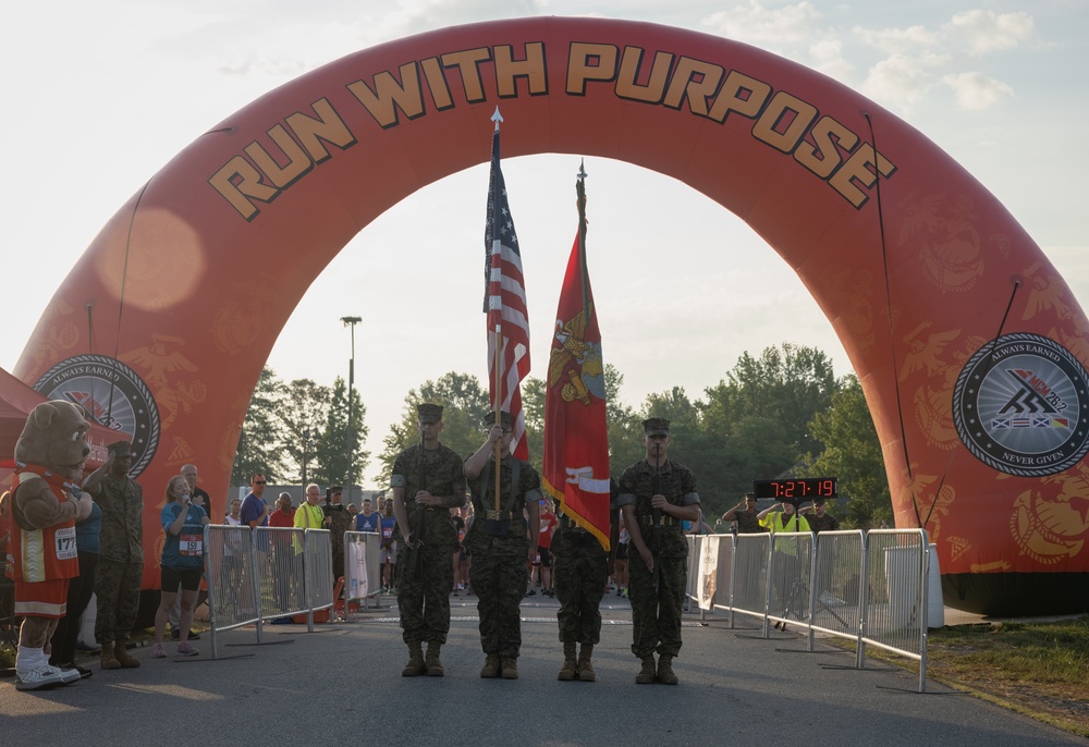 Marine Corps Base Quantico hosts the Quantico 12K Race