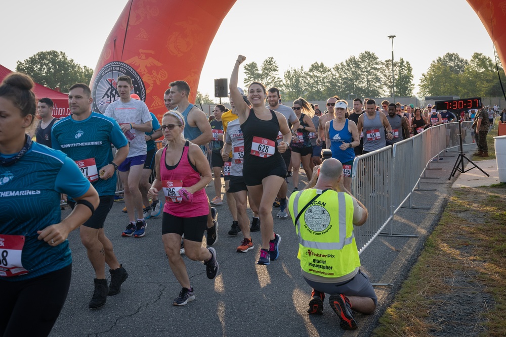 Marine Corps Base Quantico hosts the Quantico 12K Race