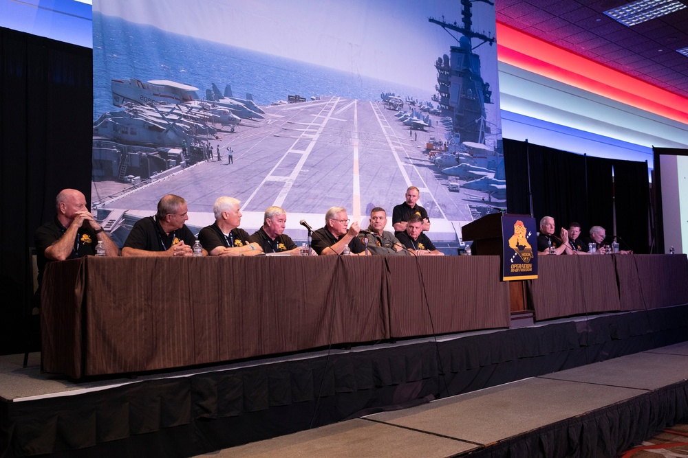 Taihook 2023 Holds Senior Officer Operation Iraqi Freedom Panel During Tailhook 2023