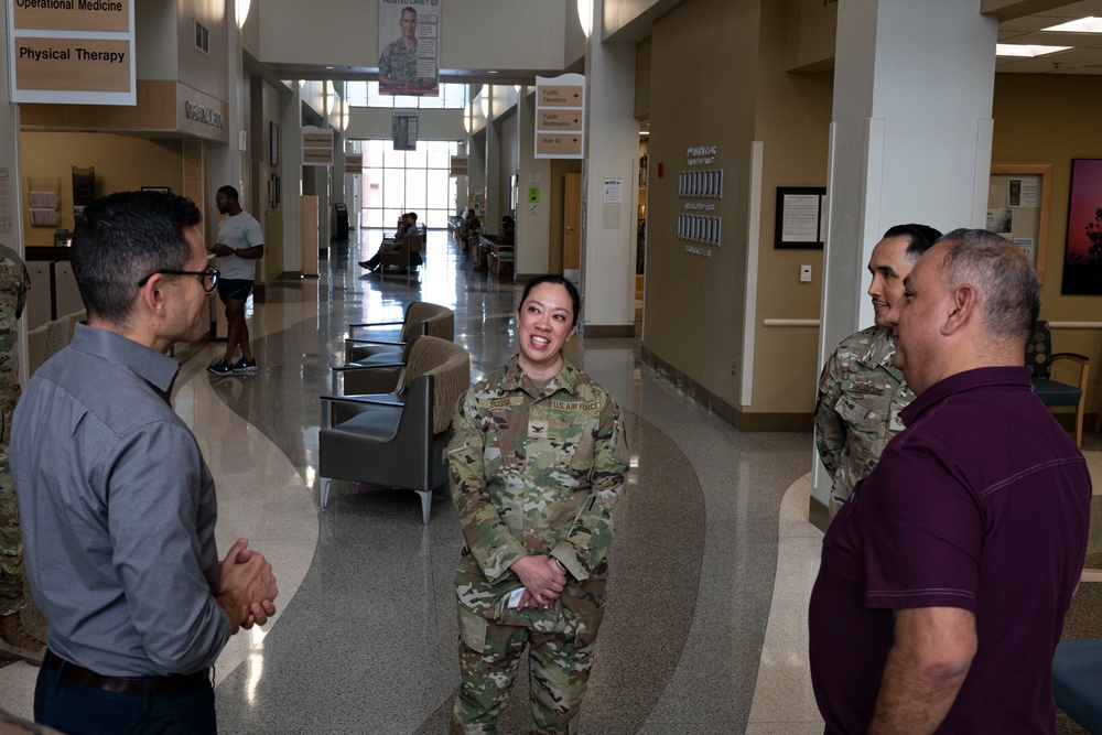 Senior defense officials visit Holloman, learn about 49th Wing mission