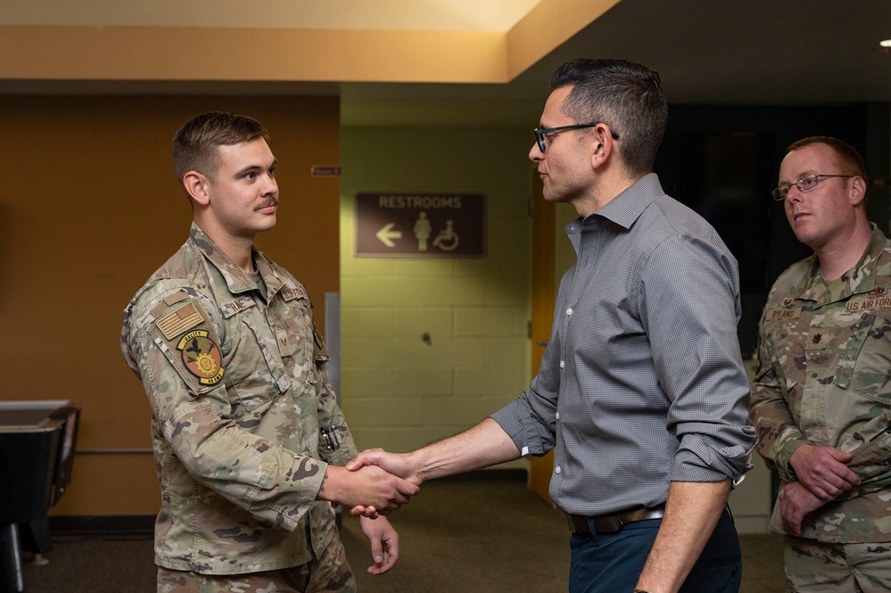 Senior defense officials visit Holloman, learn about 49th Wing mission