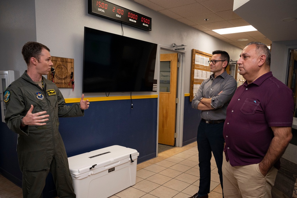 Senior defense officials visit Holloman, learn about 49th Wing mission