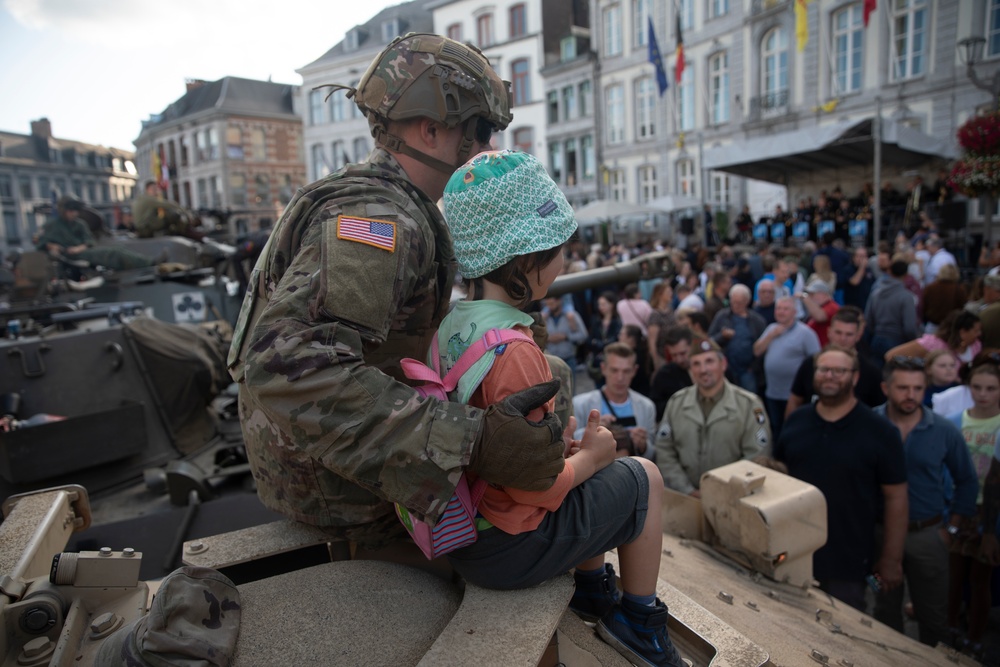 The Iron Brigade Celebrates Mons’ 79th Liberation Anniversary