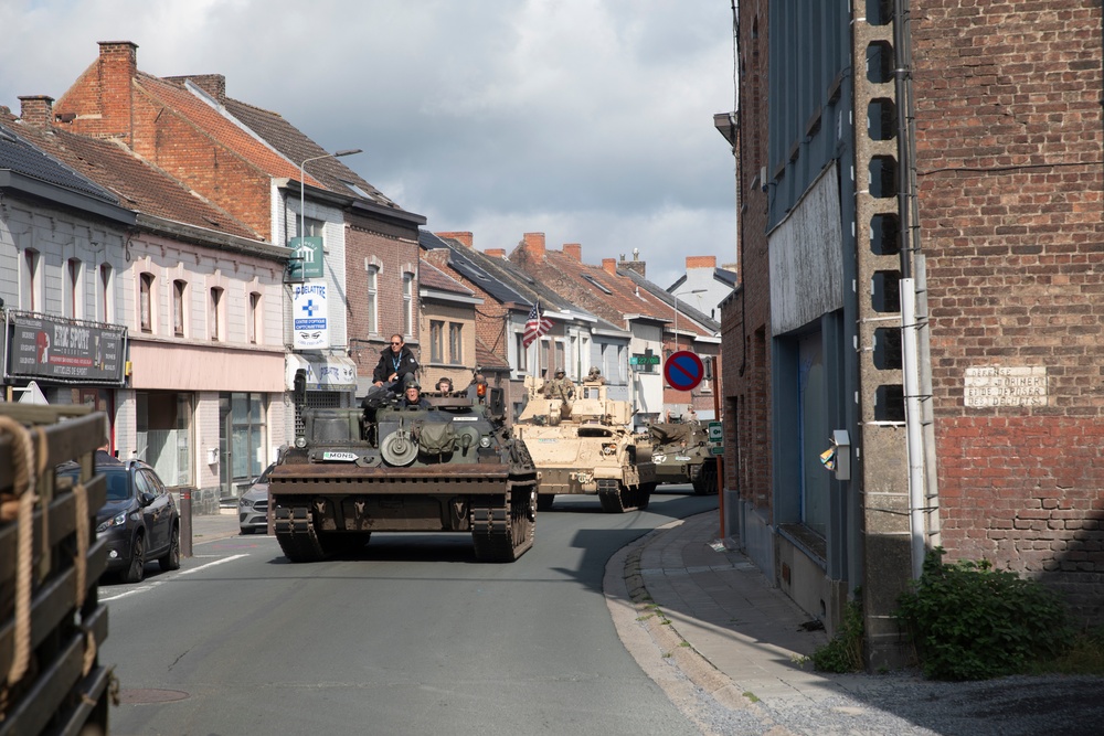 The Iron Brigade Celebrates Mons’ 79th Liberation Anniversary