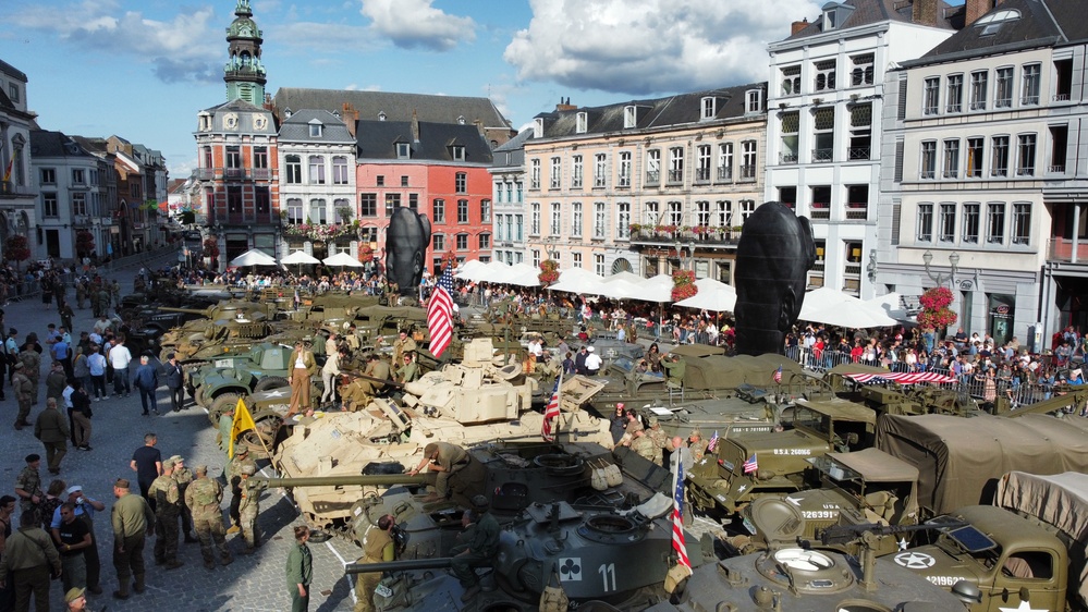 The Iron Brigade Celebrates Mons’ 79th Liberation Anniversary