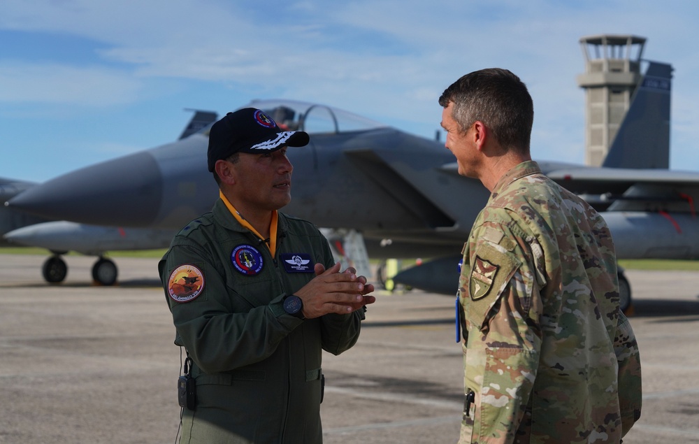 ADLA/ Relámpago 2023: F-15s Arrival