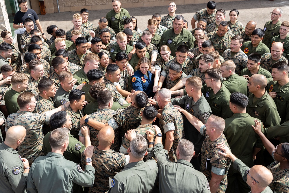 Sergeant Major of the Marine Corps visits 3rd MAW