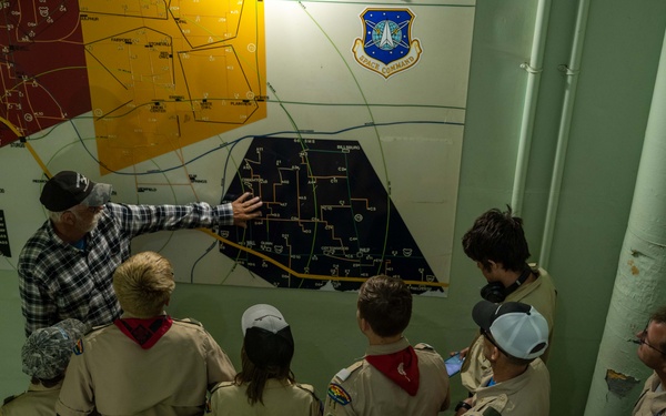 Scouts Visit Ellsworth Air Force Base