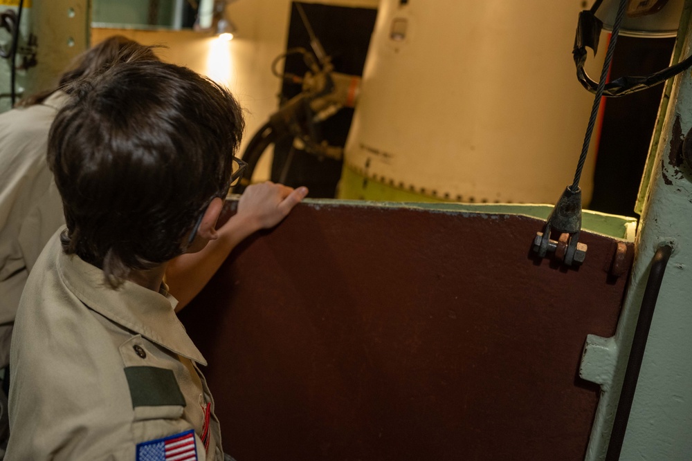 Scouts Visit Ellsworth Air Force Base