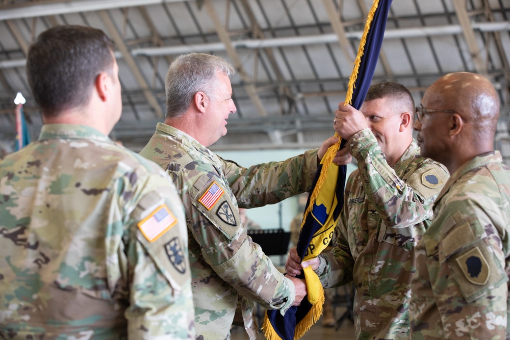 65th Troop Command Conducts Change of Command Ceremony