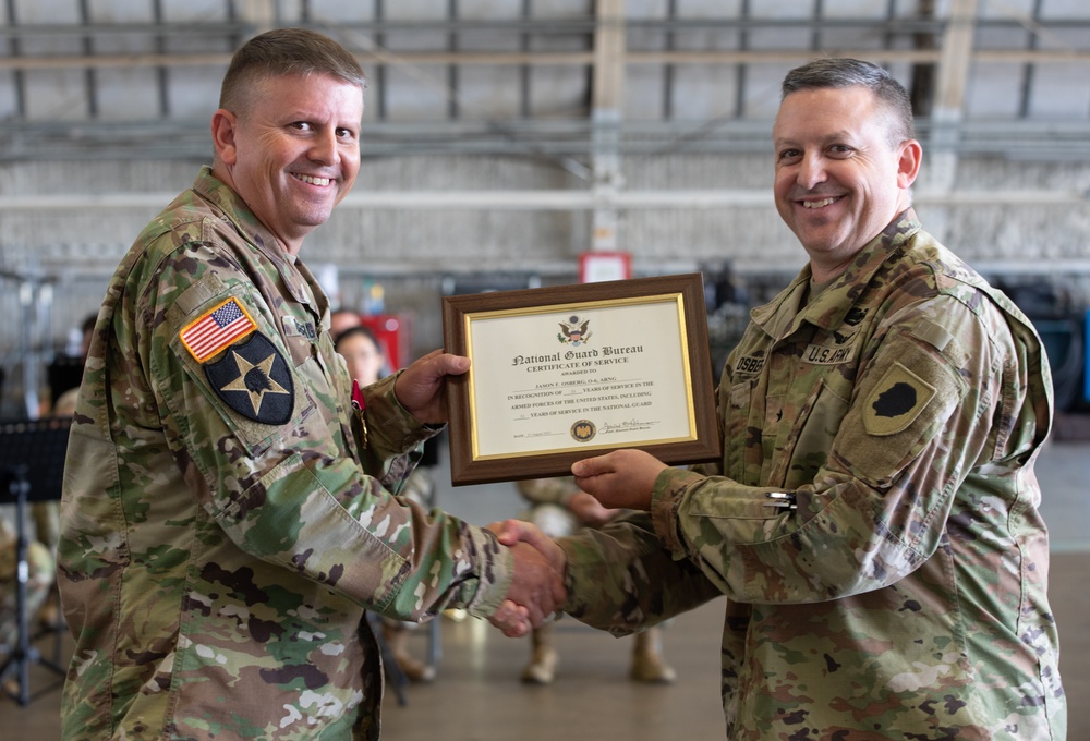 65th Troop Command Conducts Change of Command Ceremony