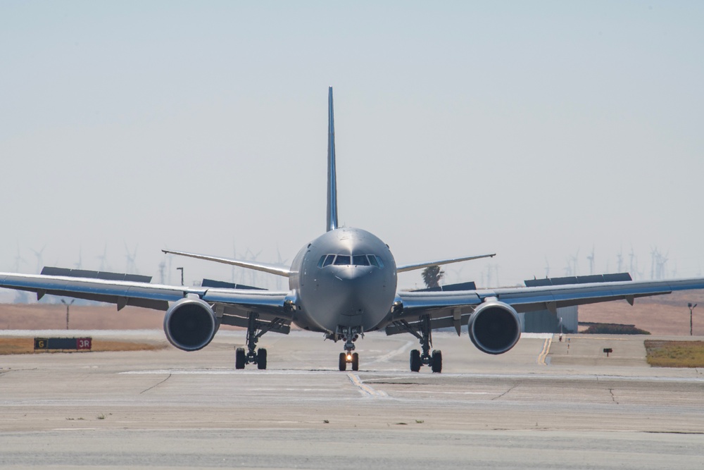 2nd KC-46A Pegasus Arrives at Travis AFB