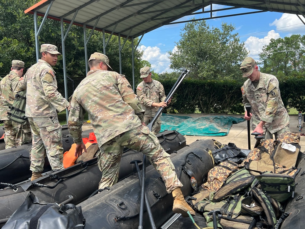Florida National Guard Prepares for Tropical Storm Idalia