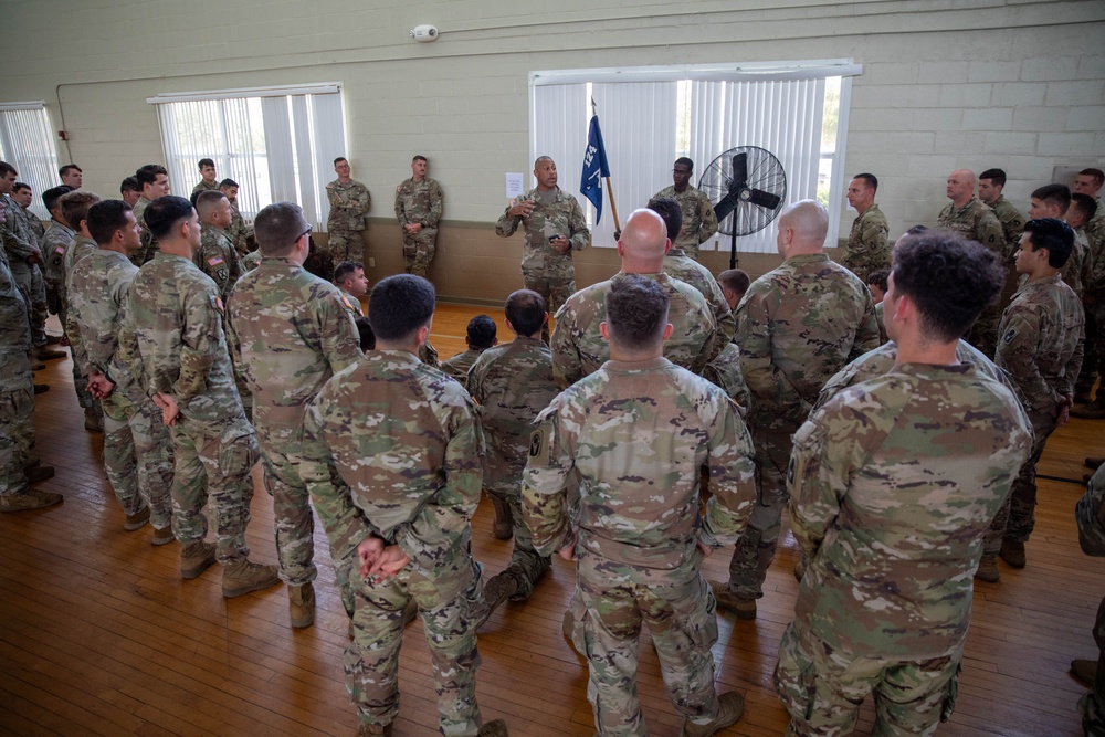 Florida Army National Guard's Company A, 2nd Battalion, 124th Infantry Regiment Begins Hurricane Preparations Ahead of Tropical Storm Idalia