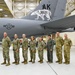 Maj. Gen. Laurie M. Farris visits the farthest-north KC-135 refueling unit, 168th Wing