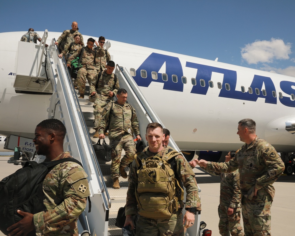 Fort Carson Soldiers Return from Poland Deployment